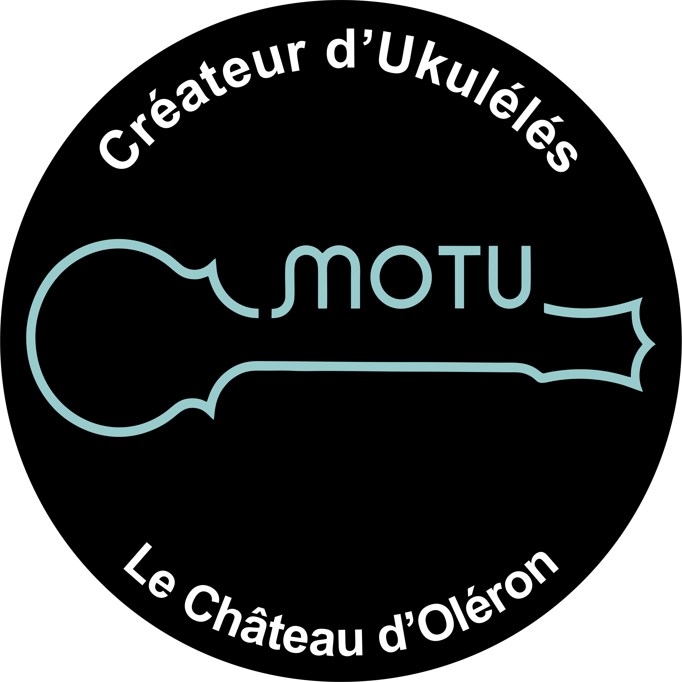 Logo La case à ukes - luthier et fabrication de ukulélés